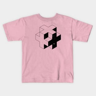 Cube universe Kids T-Shirt